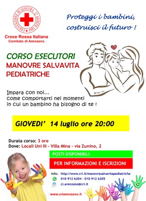 Corso Manovre Salvavita pediatriche
